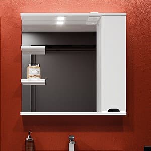 Шкаф пенал Bayro Etna 1000x750 Etna 1000x750 правый Белый Матовый