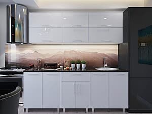 Bucatarie PS Modern (High Gloss) 2m White
