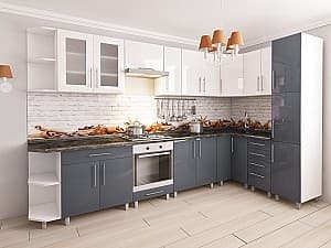 Bucatarie PS 3.4x1.7 m Grey