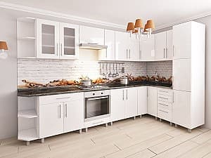 Кухня PS 3.4x1.7 m White