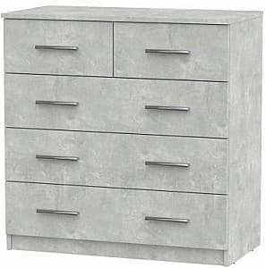 Комод KompaniT 2+3П Ателье Светлый (Серый)