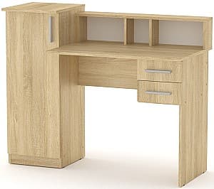 Masa de birou KompaniT Pi-Pi-1 Stejar Sonoma