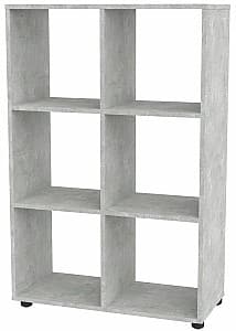 Стеллаж KompaniT КШ-21 Ателье Светлый (Серый)