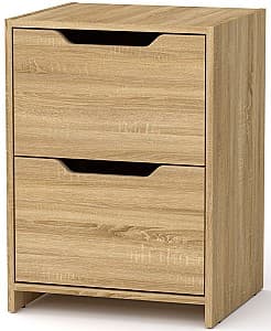 Noptiera KompaniT PKT-9 Stejar Sonoma