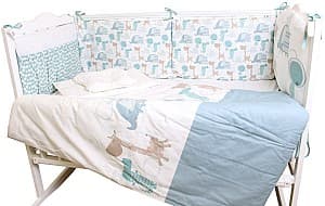 Детское постельное белье PernaMea Lovely Dinno (8 предметов)