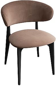 Scaun DP Roses Royal Velvet 4+Black Legs