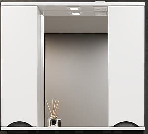 Шкаф пенал Bayro Elara Duo 860x750 Матовый белый