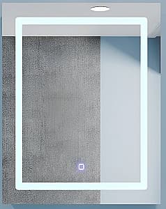 Шкаф пенал Bayro Optima LED touch 500x700 правый Белый