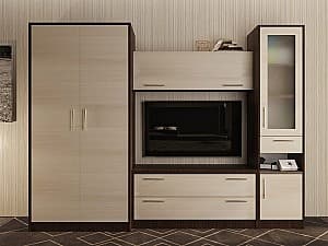 Living PS Lora TV-1 m 2.4 m Wenge/Chamonix deschis