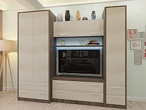 Стенка PS Iunosti 2 (TV-1,2m) (Trufle/Chamonix deschis)