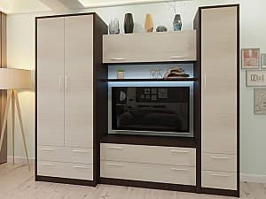 Living PS Iunosti 2 (TV-1,2m) (Wenge/Chamonix deschis)