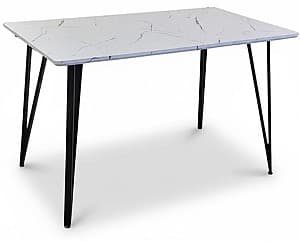 Стол MG-Plus DT 1002 Белый Мрамор