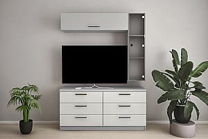 Living PS Y-9 (TV-1.2 m) 1.5 m Gri / Gri Deschis