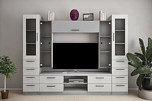 Living PS Y-7 (TV-1.2 m) 2.6 m Gri / Gri Deschis