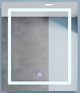 Dulap penal Bayro Optima LED touch 600x700 drept Alb