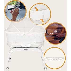 Кроватка Lionelo Coral White