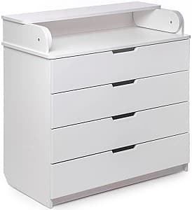 Детский комод Happy Baby Pro 800 MDF White