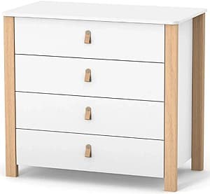 Детский комод Veres 900 Monaco Белый/Бук (33.2.351.2.15)