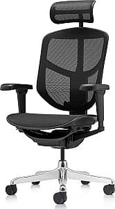 Fotoliu de birou ARO Enjoy Ultra T168-B1 AL-Base 4D Black