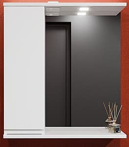 Dulap penal Bayro Studio 600x750 stâng Alb Mat