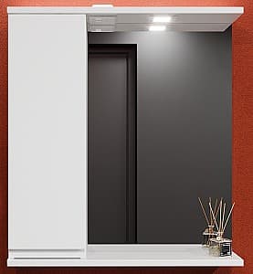 Dulap penal Bayro Studio 700x750 stâng Alb Mat