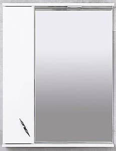 Шкаф пенал Bayro Dalas 600x750 левый Матовый белый