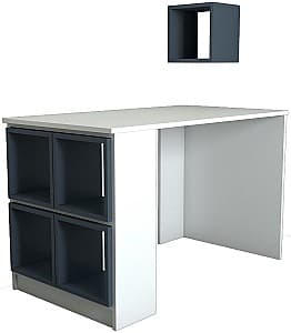 Masa de birou Trendy Cutie Alb/Albastru