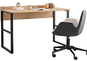 Masa de birou Trendy Deha Safir (Bej)/Negru
