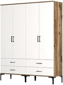 Dulap Trendy Kumsal TT Nuc / Alb