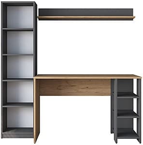 Офисный стол Trendy HA116 2699 Орех (Коричневый)/Антрацит (Серый)