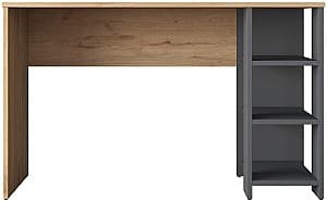 Masa de birou Trendy HA108 2585 Nuc (Maro)/Antracit (Gri)