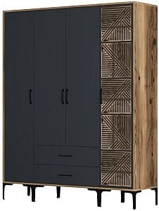 Dulap Trendy Kumsal STP Nuc / Antracit