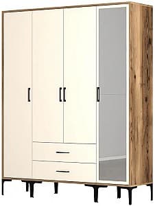 Dulap Trendy Kumsal STR Nuc / Crema