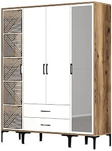 Шкаф Trendy Kumsal PTR Орех / Белый