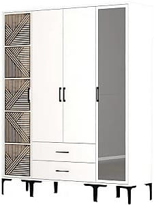 Dulap Trendy Kumsal PTR Alb