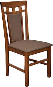 Scaun Evelin Deepa R Burnish Oak / EKEA-12 Dark Brown