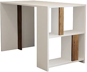 Офисный стол Trendy Lima Белый/Орех (Коричневый)