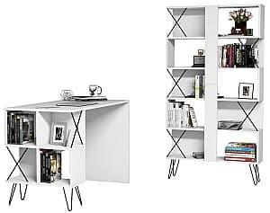 Masa de birou Trendy Extra Alb