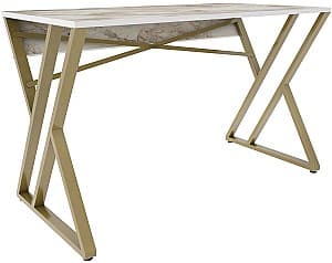 Офисный стол Trendy Gyza Белый/Золотой