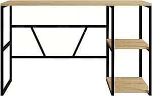 Masa de birou Trendy Caste Stejar Safir (Bej)/Negru