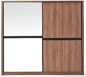 Шкаф-купе Dogtas SOLID 240cm Натуральный (Коричневый)