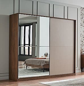 Dulap-Cupe Dogtas NOVA 180cm Nuc (Maro)/Cappuccino