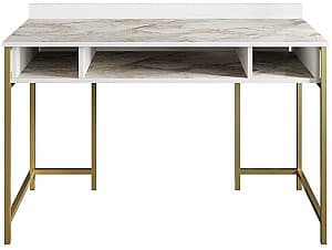 Офисный стол Trendy Tumata Золотой/Белый