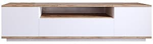 Тумба под ТВ Trendy FR7-AW Атлантическая Сосна (Коричневый)/Белый
