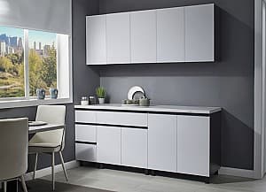 Bucatarie Ambianta Astra 2 m Alb