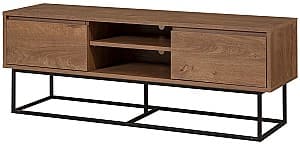 Тумба под ТВ Trendy Rodez 140 Орех (Коричневый)/Черный