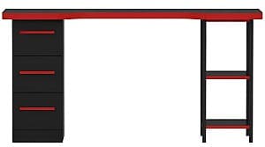 Игровой стол - геймерский Trendy Phoenix 7 Черный/Красный