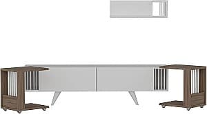 Comoda TV Trendy Leron Nuc (Maro)/Alb
