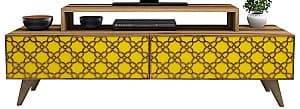 Comoda TV Trendy Oras Nuc (Maro)/Galben