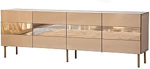 Тумба под ТВ Trendy Leon Бронзовый/Золотой